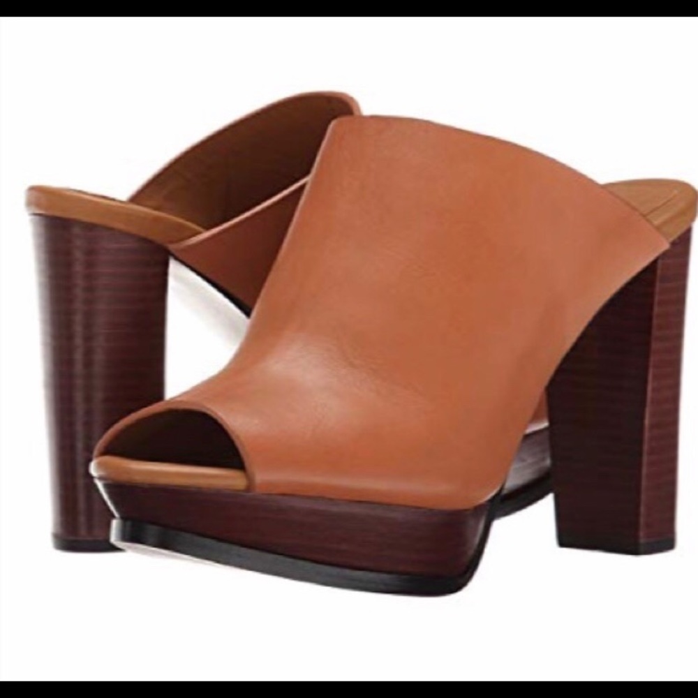 See by Chloe Peep Toe Clog Mule